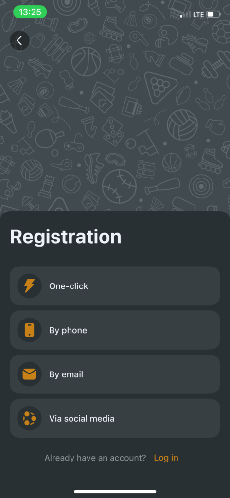 Melbet Ghana mobile signup screen with promo code field