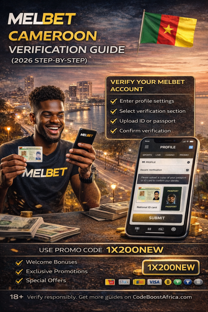 Melbet cameroon verification guide account verification process